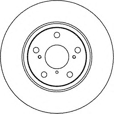 Тормозной диск HELLA 8DD 355 114-281
