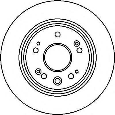 Гальмівний диск HELLA 8DD 355 114-431