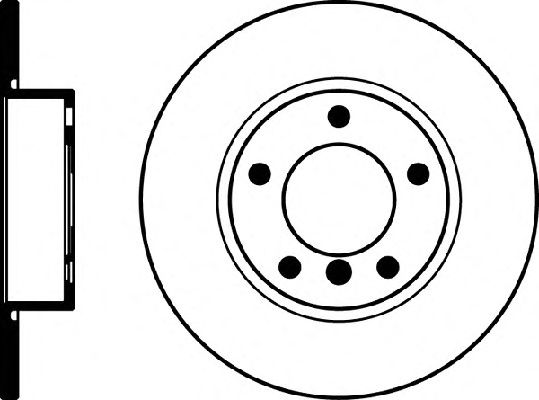 Тормозной диск HELLA 8DD 355 102-561 PRO