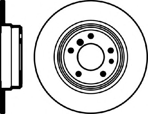 Тормозной диск HELLA 8DD 355 102-881
