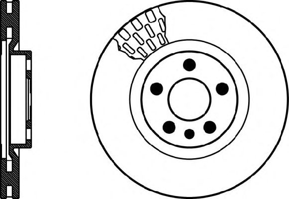 Гальмівний диск HELLA 8DD 355 104-451