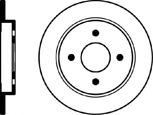Тормозной диск HELLA 8DD 355 105-661 PRO