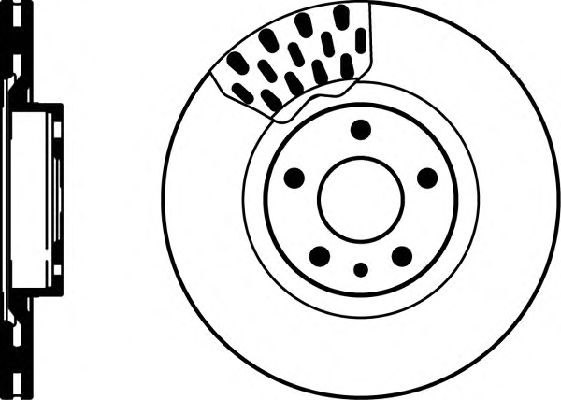 Тормозной диск HELLA 8DD 355 101-951 PRO