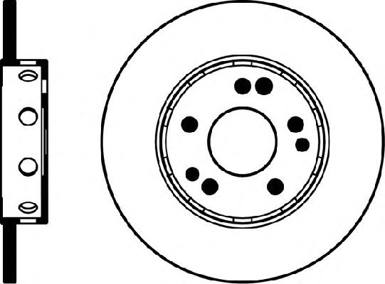Тормозной диск HELLA 8DD 355 100-931 PRO