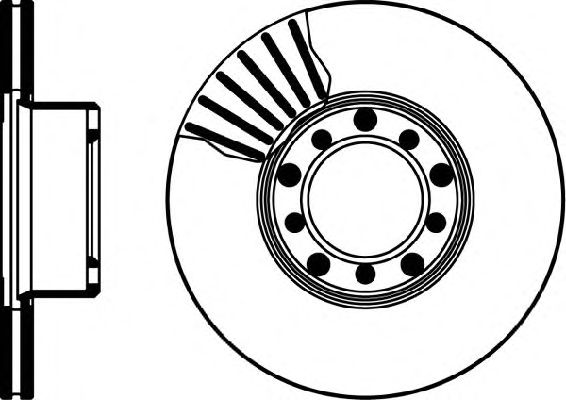 Тормозной диск HELLA 8DD 355 100-401