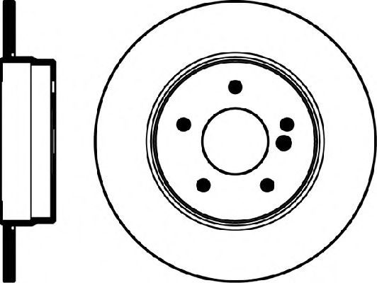 Тормозной диск HELLA 8DD 355 105-951 PRO