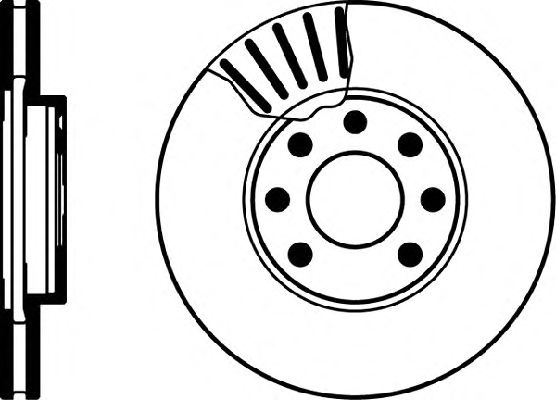 Тормозной диск HELLA 8DD 355 106-051 PRO