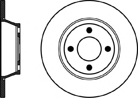 Тормозной диск HELLA 8DD 355 103-071