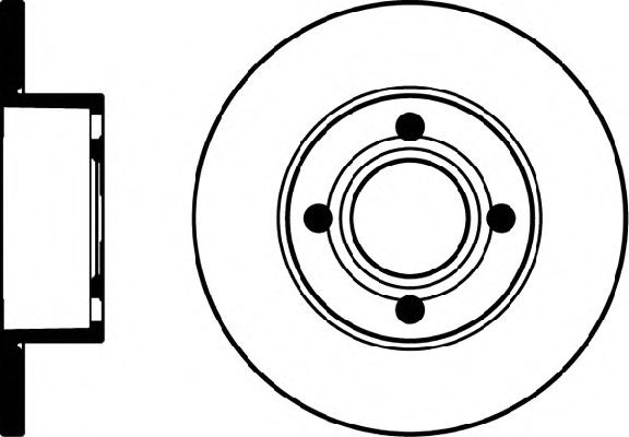 Тормозной диск HELLA 8DD 355 102-841