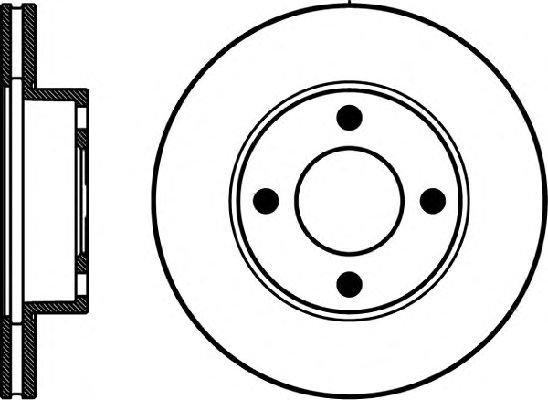 Тормозной диск HELLA 8DD 355 102-431