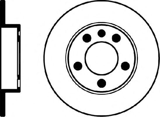 Тормозной диск HELLA 8DD 355 105-411 PRO