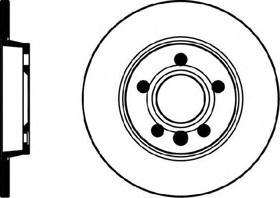 Тормозной диск HELLA 8DD 355 105-611 PRO