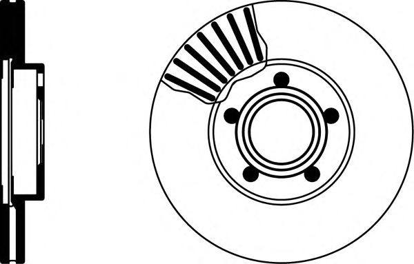 Тормозной диск HELLA 8DD 355 105-551 PRO