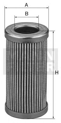Фильтр системы привода рабочего оборудования MANN-FILTER HD 929/5