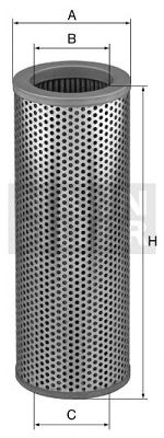 Фильтр системы привода рабочего оборудования MANN-FILTER HD 15 117