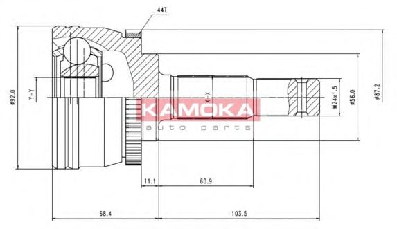 Комплект ШРКШ KAMOKA 7080