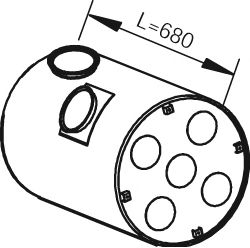 Резонатор DINEX 80404