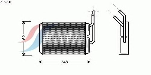 Радіатор опалення AVA QUALITY COOLING RT6220