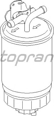 Паливний фільтр TOPRAN 110 936