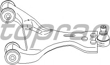 Рычаг подвески TOPRAN 401 758