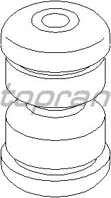 Сайлентблок рычага TOPRAN 401 695