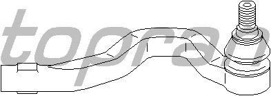 Наконечник рулевой тяги TOPRAN 401 367