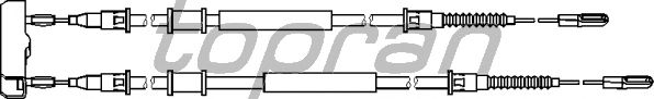 Трос ручника TOPRAN 200 870