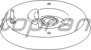 Опора стойки амортизатора TOPRAN 721 809