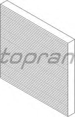 Фильтр салона TOPRAN 720 338