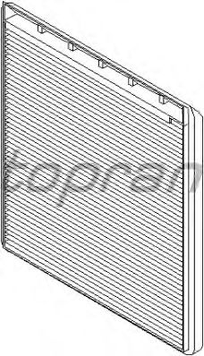 Фильтр салона TOPRAN 700 259