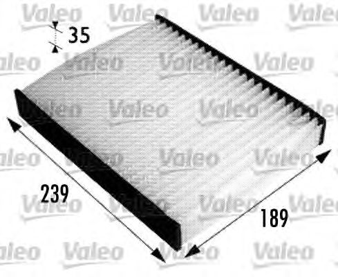 Фильтр салона VALEO 698694