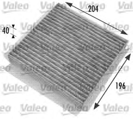 Фильтр салона VALEO 698774