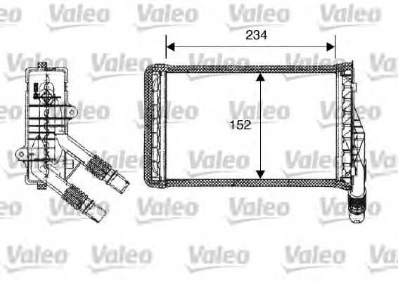 Радиатор отопителя VALEO 812223