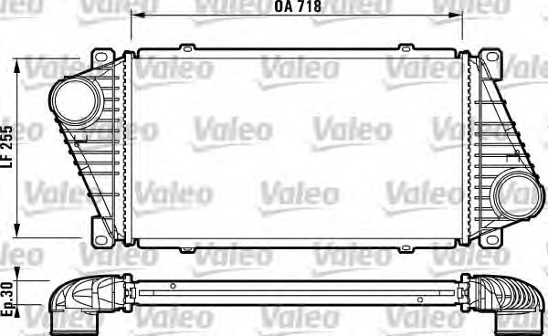 Интеркулер VALEO 816890