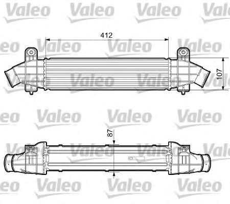 Интеркулер VALEO 817238