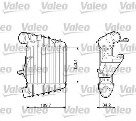 Интеркулер VALEO 817556