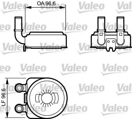 Масляный радиатор VALEO 817705