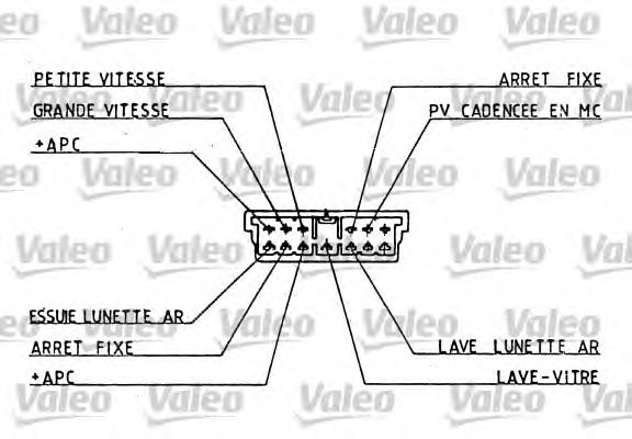 Подрулевой переключатель VALEO 251288