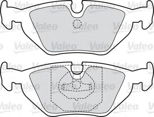 Тормозные колодки VALEO 598386