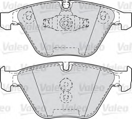 Тормозные колодки VALEO 601027
