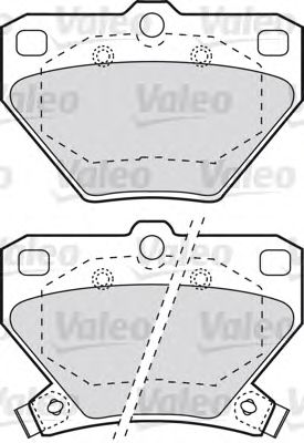 Тормозные колодки VALEO 598577