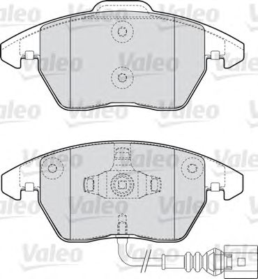 Тормозные колодки VALEO 598635