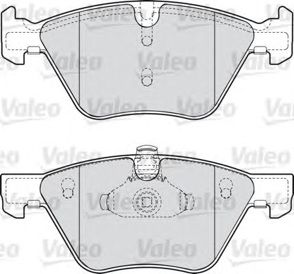 Тормозные колодки VALEO 598640
