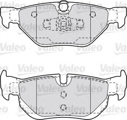 Тормозные колодки VALEO 598703