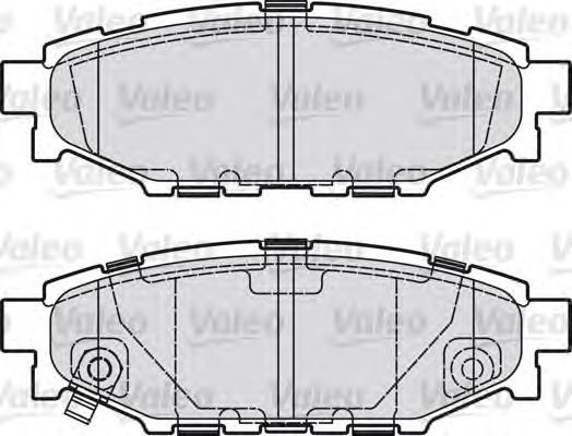Тормозные колодки VALEO 598929