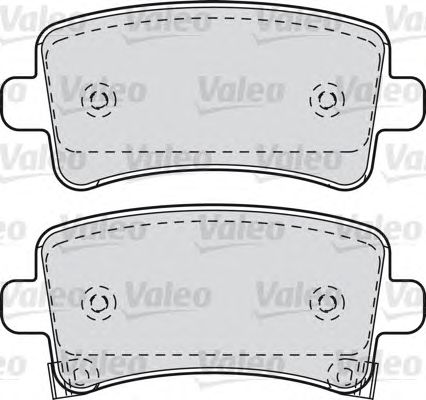 Тормозные колодки VALEO 601049