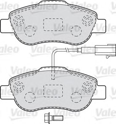 Тормозные колодки VALEO 601015