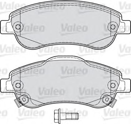 Тормозные колодки VALEO 598901