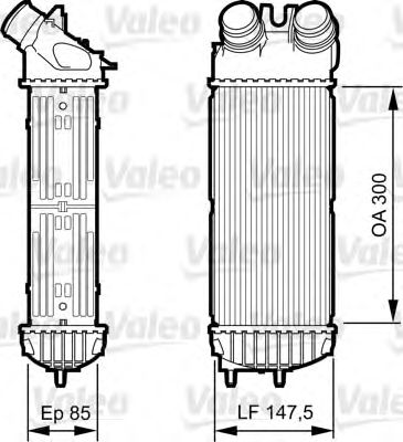 Интеркулер VALEO 817706