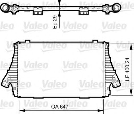 Интеркулер VALEO 818721